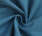 Light Blue Solid Printed Cotton Canvas Fabric
