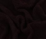 Unstitched Brown Wool Goli Fur Fabric