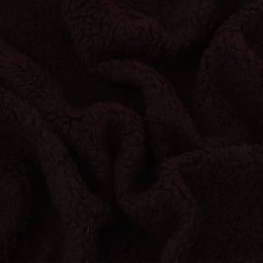 Unstitched Brown Wool Goli Fur Fabric