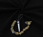 Cotton Black Color Canvas Fabric