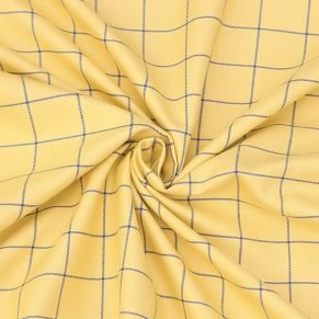 Yellow Checkered All Weather Suit Piece